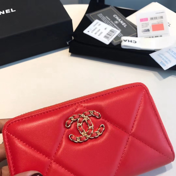 シャネル財布細部ディテール